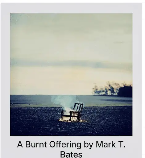 A burnt offering